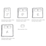 NNEDSZ   Washed Cotton Quilt Set Yellow Double