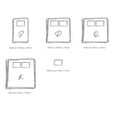 NNEDSZ   Washed Cotton Quilt Set Grey Single