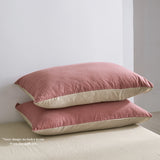 NNEDSZ Club Sheet Set Cotton Sheets Double Vanilla Rhubarb