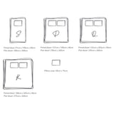 NNEDSZ   Washed Cotton Sheet Set Black King