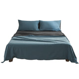 NNEDSZ Club Sheet Set Cotton Sheets King Blue Dark Blue