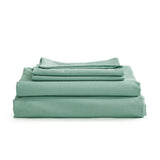 NNEDSZ   Washed Cotton Sheet Set Grey King