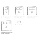 NNEDSZ   Washed Cotton Sheet Set Green Blue King