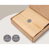 NNEDSZ   Washed Cotton Sheet Set Single Blue