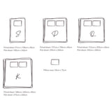 NNEDSZ   Washed Cotton Sheet Set Pink Brown Single