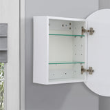 NNEDPE Bathroom Vanity Mirror Cabinet Storage Organiser