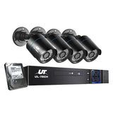 NNEDSZ 1080P 4 Channel HDMI CCTV Security Camera with 1TB Hard Drive