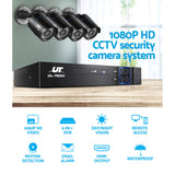 NNEDSZ 1080P 8 Channel HDMI CCTV Security Camera with 1TB Hard Drive