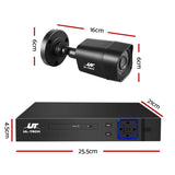 NNEDSZ -CCTV Camera Home Security System 8CH DVR 1080P Cameras Outdoor Day Night