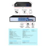 NNEDSZ 1080P 8 Channel HDMI CCTV Security Camera