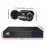 NNEDSZ -CCTV Security System 2TB 8CH DVR 1080P 8 Camera Sets