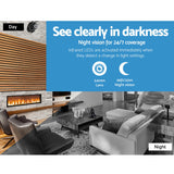 NNEDSZ Set of 2 1080P Wireless IP Cameras - Black