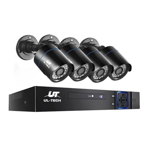 NNEDSZ -CCTV Security Camera System 4CH Super HD 5in1 DVR 2560 x 1920