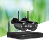 NNEDSZ -1080P 4CH Wireless Security Camera NVR Video