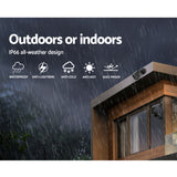 NNEDSZ CCTV Wireless Security Camera System 8CH Home Outdoor WIFI 4 Square Cameras Kit 1TB