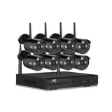 NNEDSZ -1080P 8CH Wireless Security Camera NVR Video