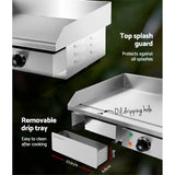 NNEDSZ 3000W Electric Griddle Hot Plate - Stainless Steel