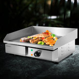 NNEDSZ 3000W Electric Griddle Hot Plate - Stainless Steel