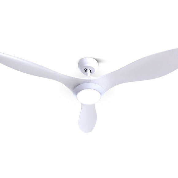 NNEDSZ 52'' Ceiling Fan With Light Remote DC Motor 3 Blades 1300mm