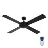 NNEDSZ 52 inch 1300mm Ceiling Fan 4 Wooden Blades with Remote Control Reversible Fans