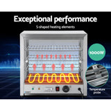 NNEDSZ Food Warmer Pie Hot Display Showcase Cabinet Stainless Steel