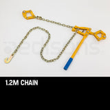 NNEMB Wire fencing Strainer Fence Repair Tool Plain & Barbed Chain Tensioner