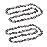 NNEMB 2 x 12 Chainsaw Chain 12in Bar Spare Part Replacement Suits Pole Saws
