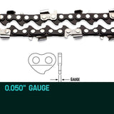 NNEMB 2 X 16 Chainsaw Chain 16in Bar Replacement Suits SX38 38CC Saws