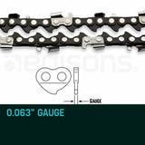 NNEMB 24 84 Link Premium Tru-Sharp Chainsaw Chain