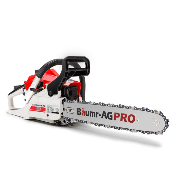 NNEMB 38CC Petrol Commercial Chainsaw 16 Bar E-Start 3.2HP Pruning Chain Saw