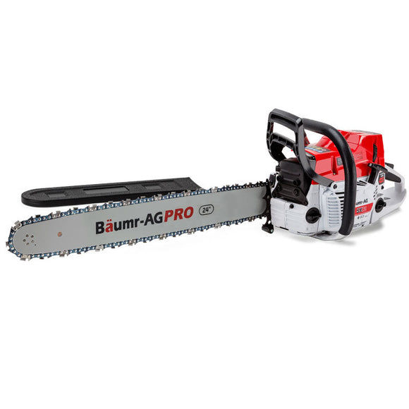 NNEMB Commercial Petrol Chainsaw E-Start 24 Bar Chain Saw Top Handle Tree Pruning