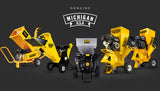 NNEMB 6HP 212cc Petrol Wood Chipper Shredder Mulcher