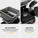 NNEMB 6HP 212cc Petrol Wood Chipper Shredder Mulcher