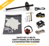 NNEMB 18HP 420cc 4-Stroke Commercial Wood Chipper