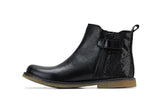 NNEKG Clarks Unisex Kids Chelsea Infant (Black Sparkle E Size 23 EU)