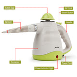 NNEMB Portable Steam Cleaner Multi-Purpose High Pressure Handheld