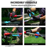NNEMB Whipper Snipper and Leaf Blower Combo Kit-with 20V SYNC Battery and Charger
