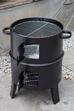 NNEKG Charmate Lawson Junior Charcoal Smoker & BBQ