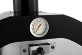 NNEKG Cookmaster 3 in 1 Outdoor Charcoal Smoker Grill Pizza Oven