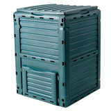 NNEMB 290L Aerated Compost Bin Food Waste Garden Recycling Composter Green