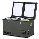 NNEMB 75L Dual Zone Portable Fridge / Freezer-SECOP Compressor-for Camping-Car-Caravan