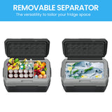 NNEMB 40L Portable Fridge Freezer 12V/24V/240V for Camping-Car-Caravan-Boats