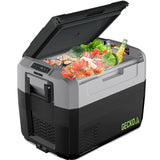 NNEMB 55L Portable Fridge Freezer 12V/24V/240V for Camping-Car-Caravan-Boats