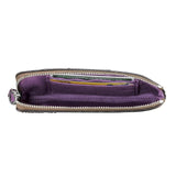 NNEKG Coach Corner Zip Wristlet In Signature Canvas (SVDK6)