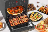 NNEMB 16L Digital Air Fryer with Rotisserie-Rose Gold