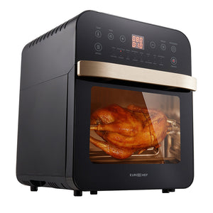 NNEMB 16L Digital Air Fryer with Rotisserie-Rose Gold