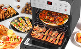 NNEMB 16L Digital Air Fryer with Rotisserie-Silver