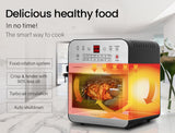 NNEMB 16L Digital Air Fryer with Rotisserie-Silver