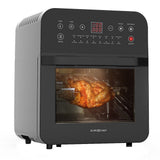 NNEMB 16L Digital Air Fryer with Rotisserie-Black