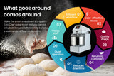 NNEMB Commercial 10L 900W Spiral Dough Mixer Machine
